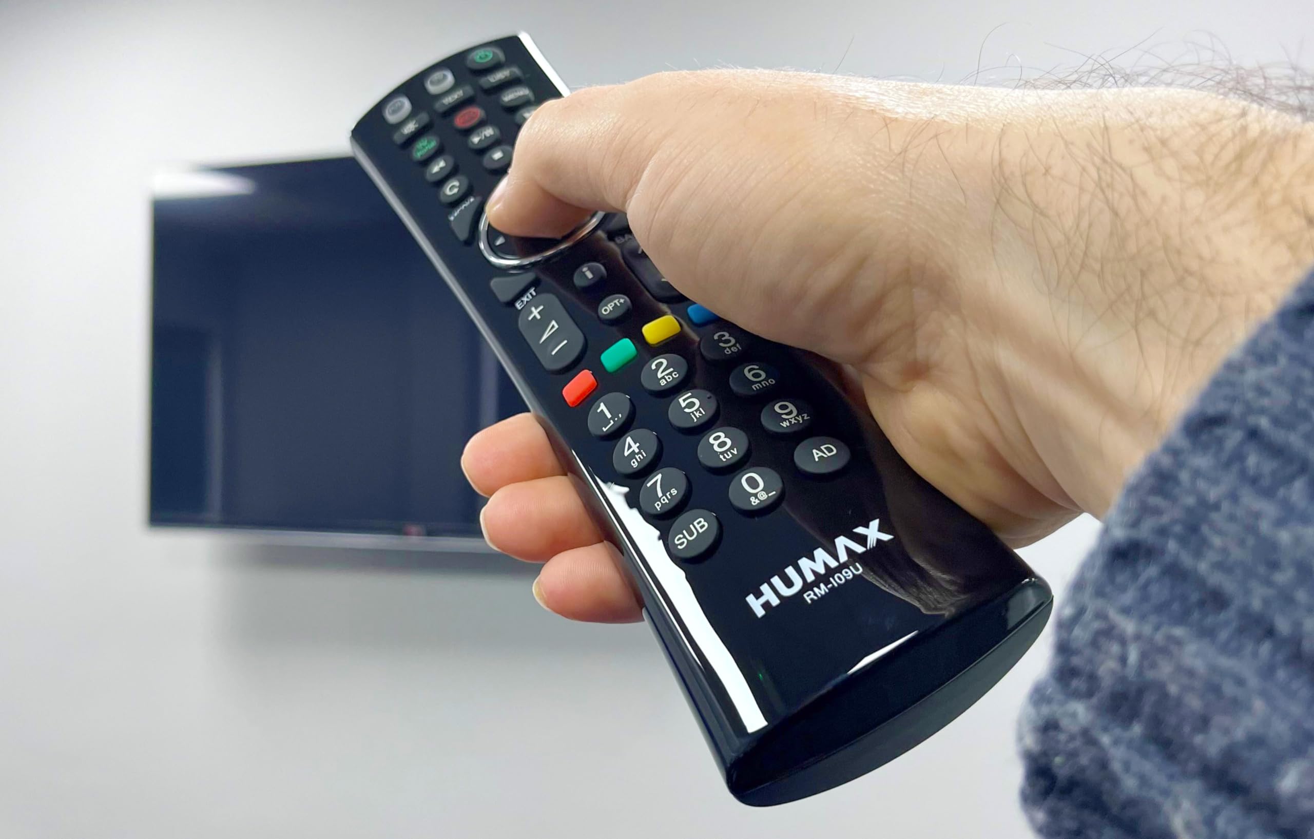 Genuine Humax RM-F04 Twin Tuner Terrestrial HD Remote Control *Loose B - Retro Unit