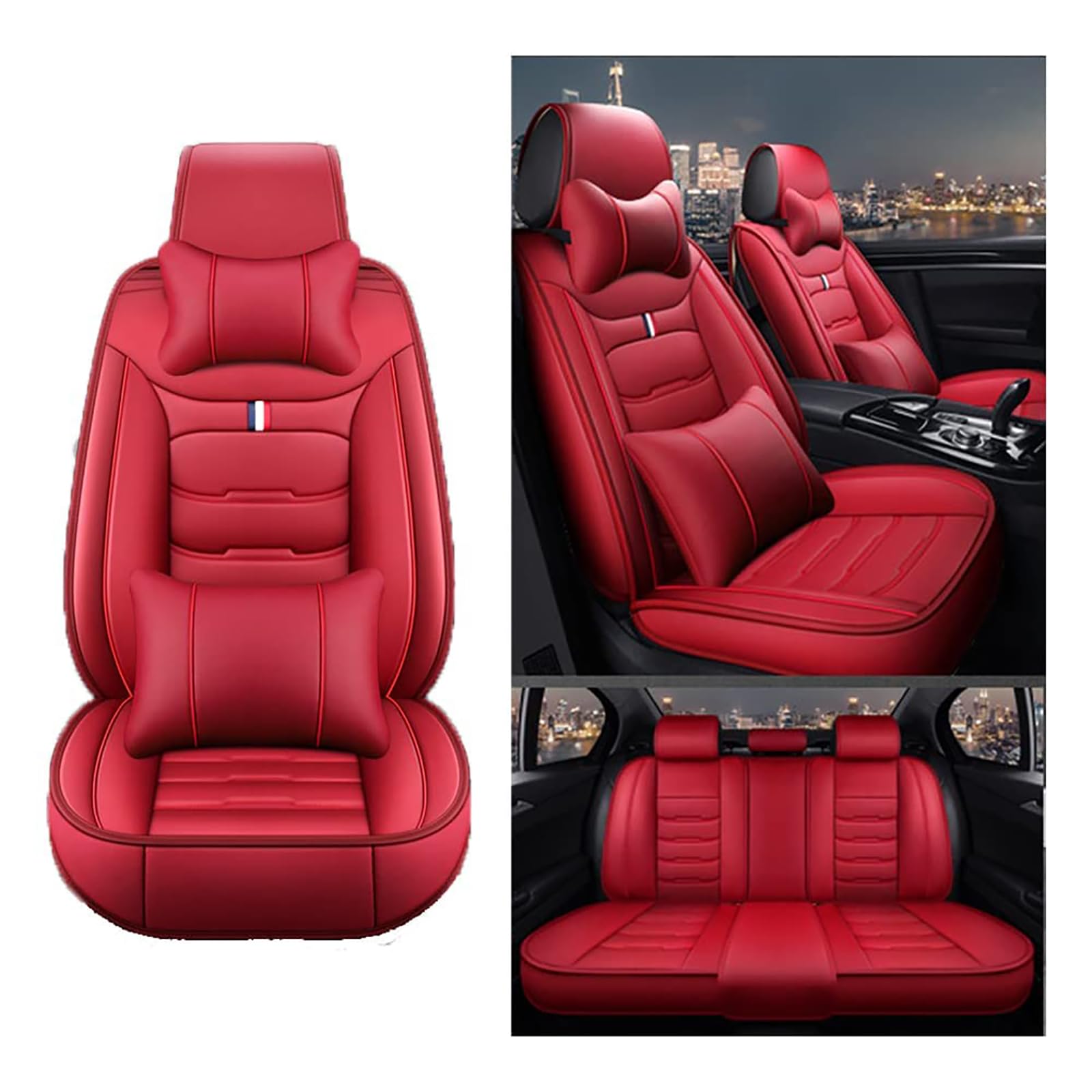 Fundas de Asiento con Bolsillos para Fiat Bravo 2007-2014