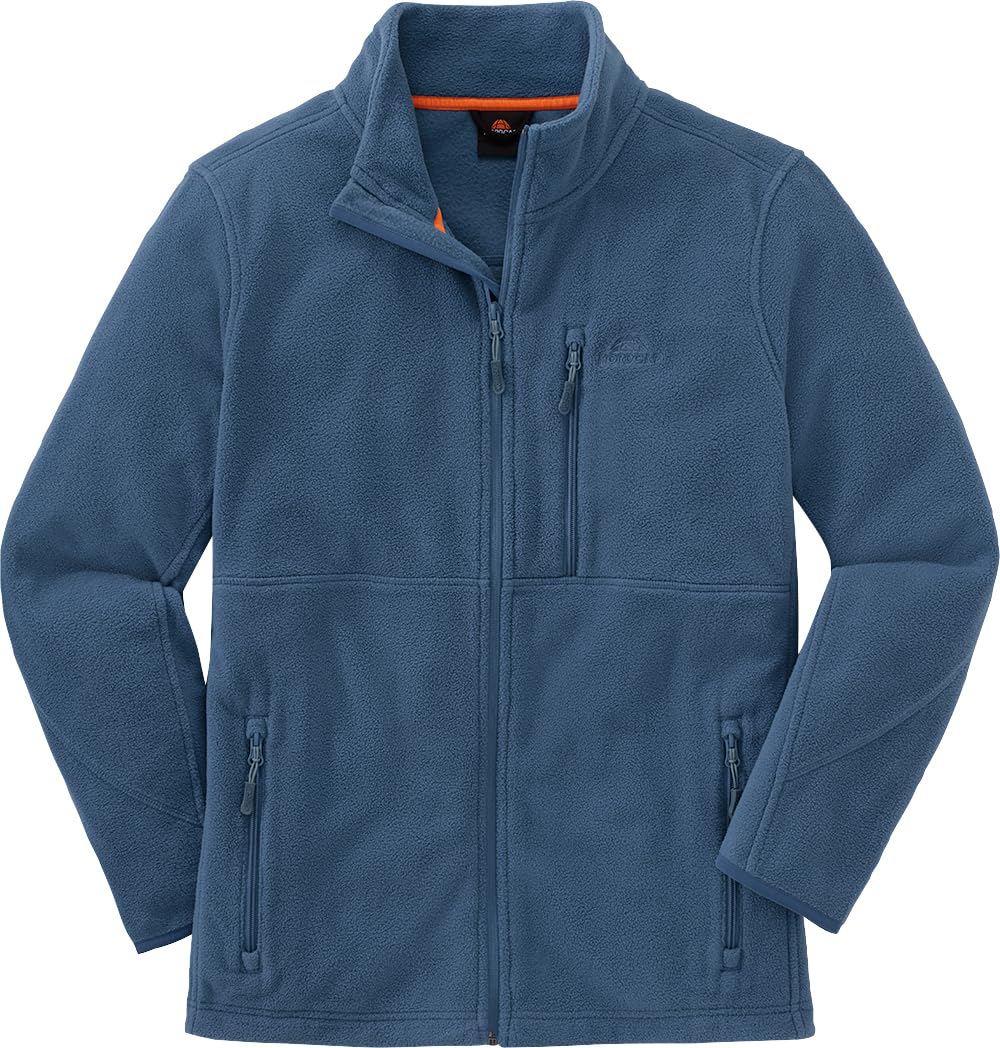 NORDCAP Fleecejacke für Damen und Herren mit Stehkragen, schnelltrocknende Sportjacke mit 3 Taschen, wärmende Übergangsjacke in Regular Fit, Gr. S-3XL