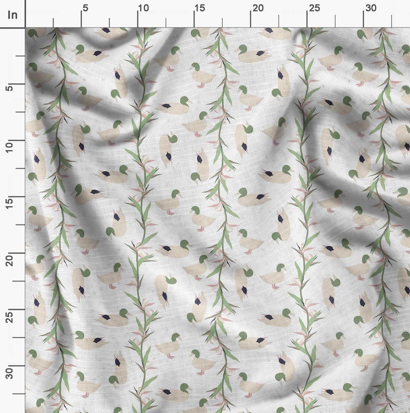Panneau De Tissu Canard Colvert 18x18 Pouces – Tissu Aloba Pour Couture, Déco Ou Projet Créatif