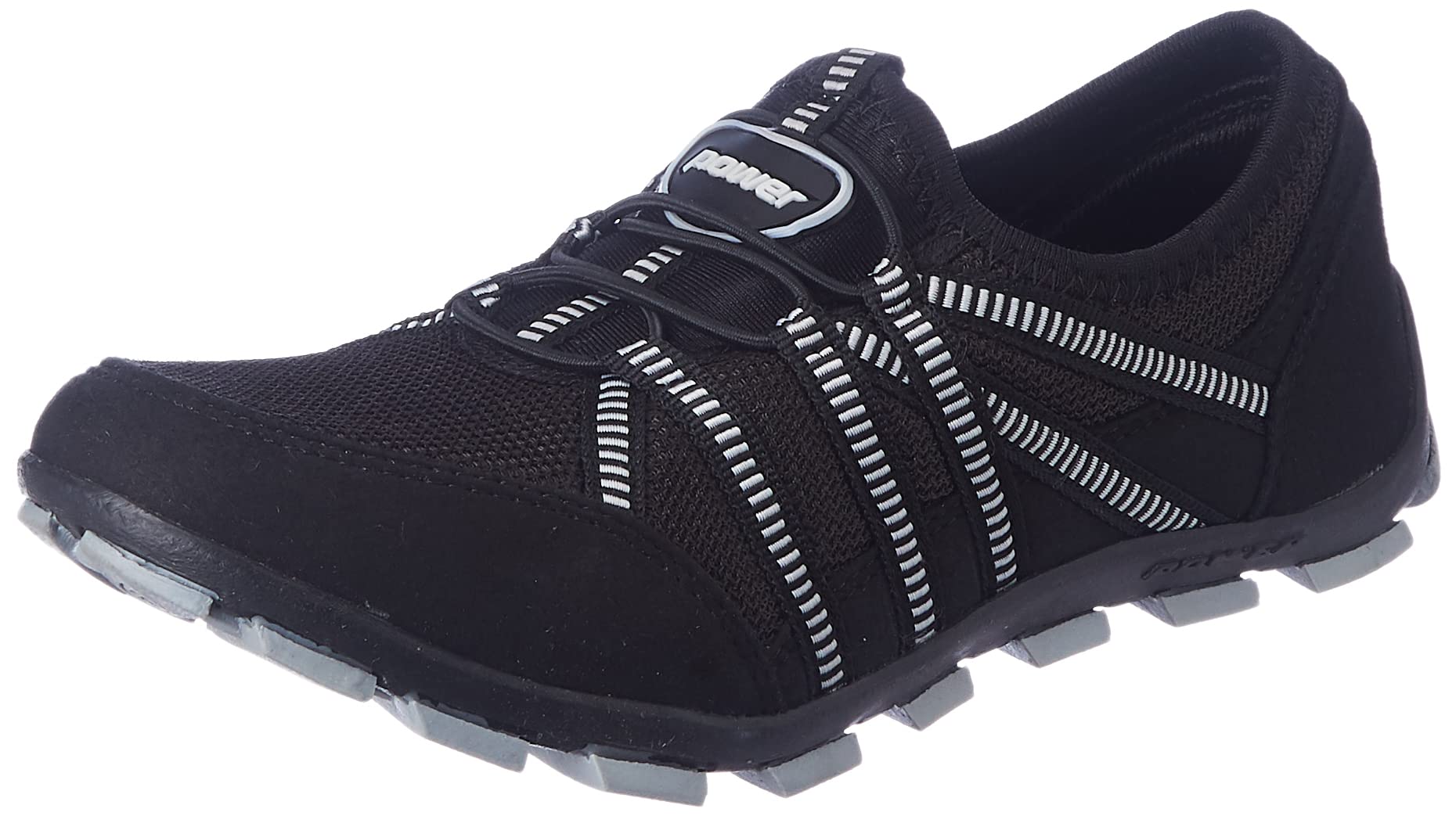 Power womens CLAUDE BLACK Running Shoe - 4 UK (5396225) (B07X6FT3R6) Amazon Price History, Amazon Price Tracker
