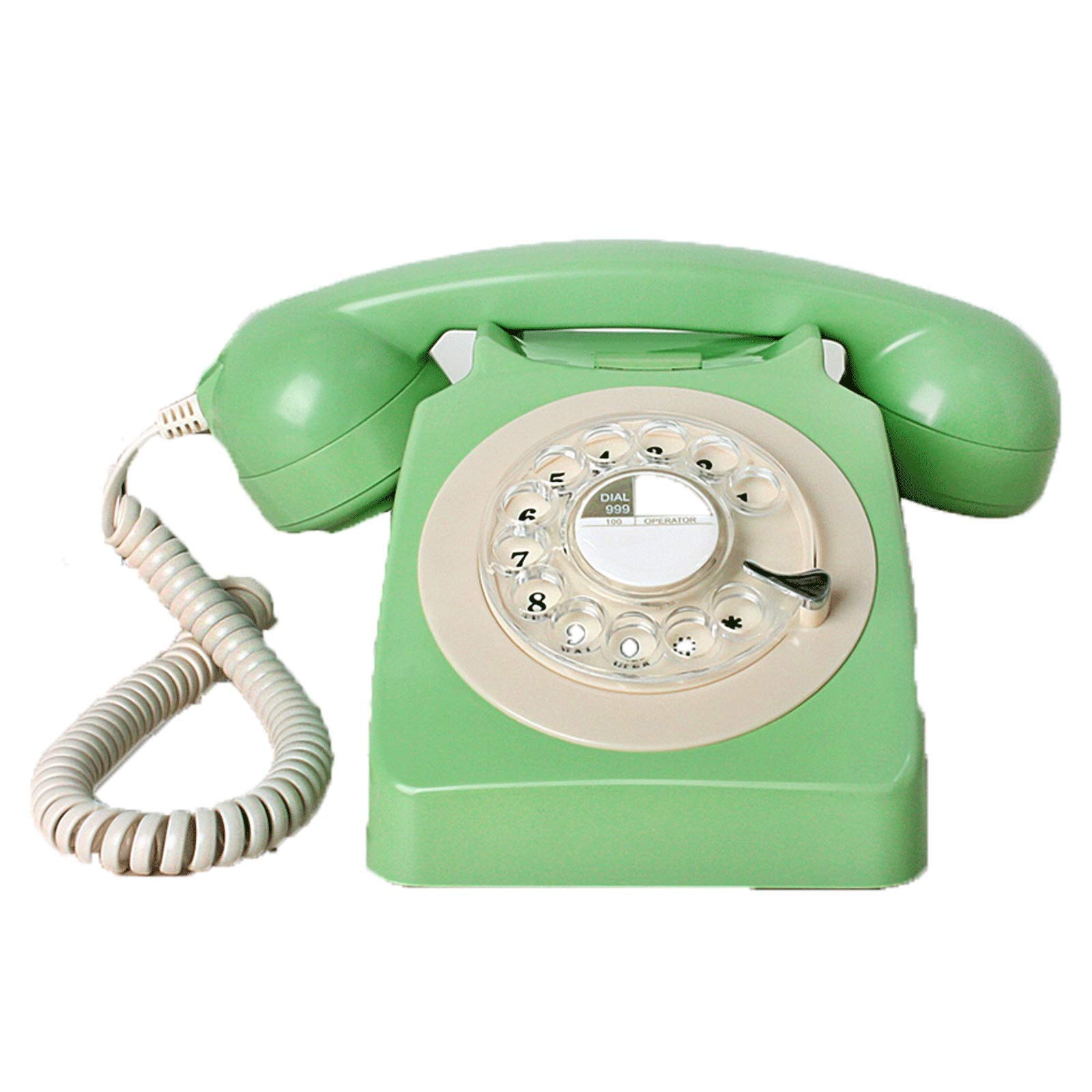 Domowy telefon stacjonarny w stylu europejskim w stylu retro, staromodny telefon przewodowy z wybieraniem, zabytkowy telefon z litego drewna, biuro domowe, hotel, galeria, telefon retro jubilera