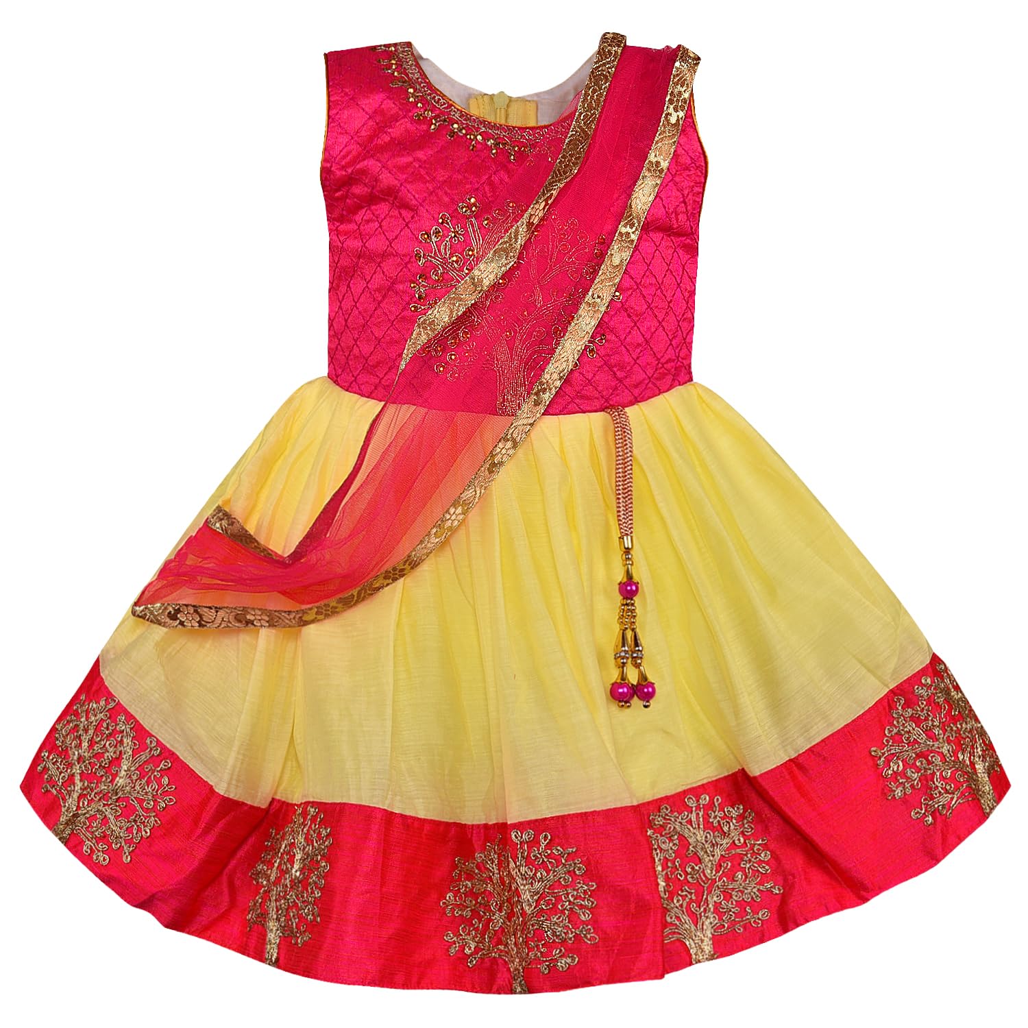 Wish Karo Baby Girls Frocks Dress for Girls-(fe3133)