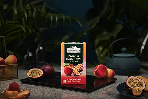 Vista 155 de Ahmad Tea Té negro, bolsitas de té descafeinadas, 20 unidades (paquete de 1) - Descafeinado y sin azúcar