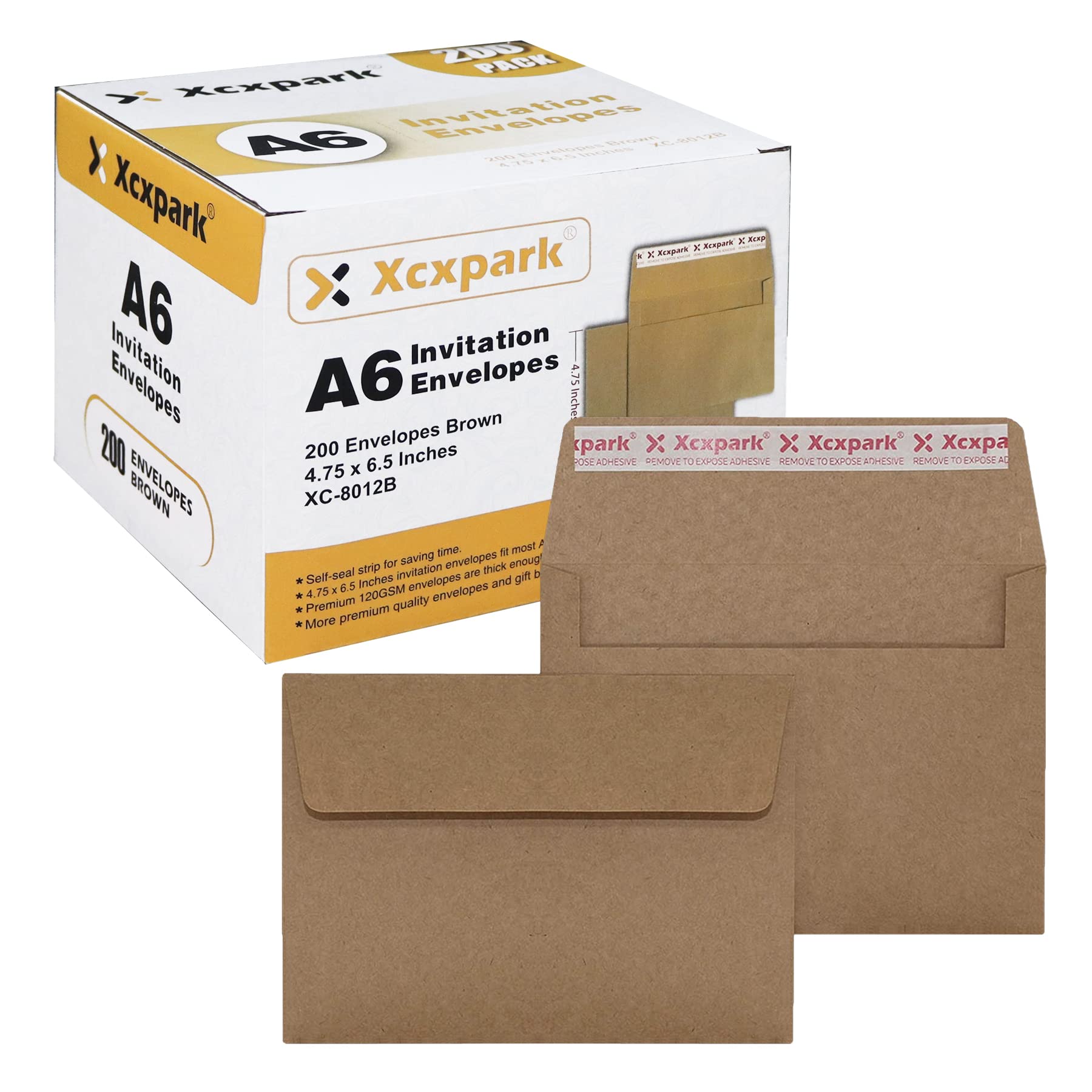 Xxcxpark Greeting Card Envelope