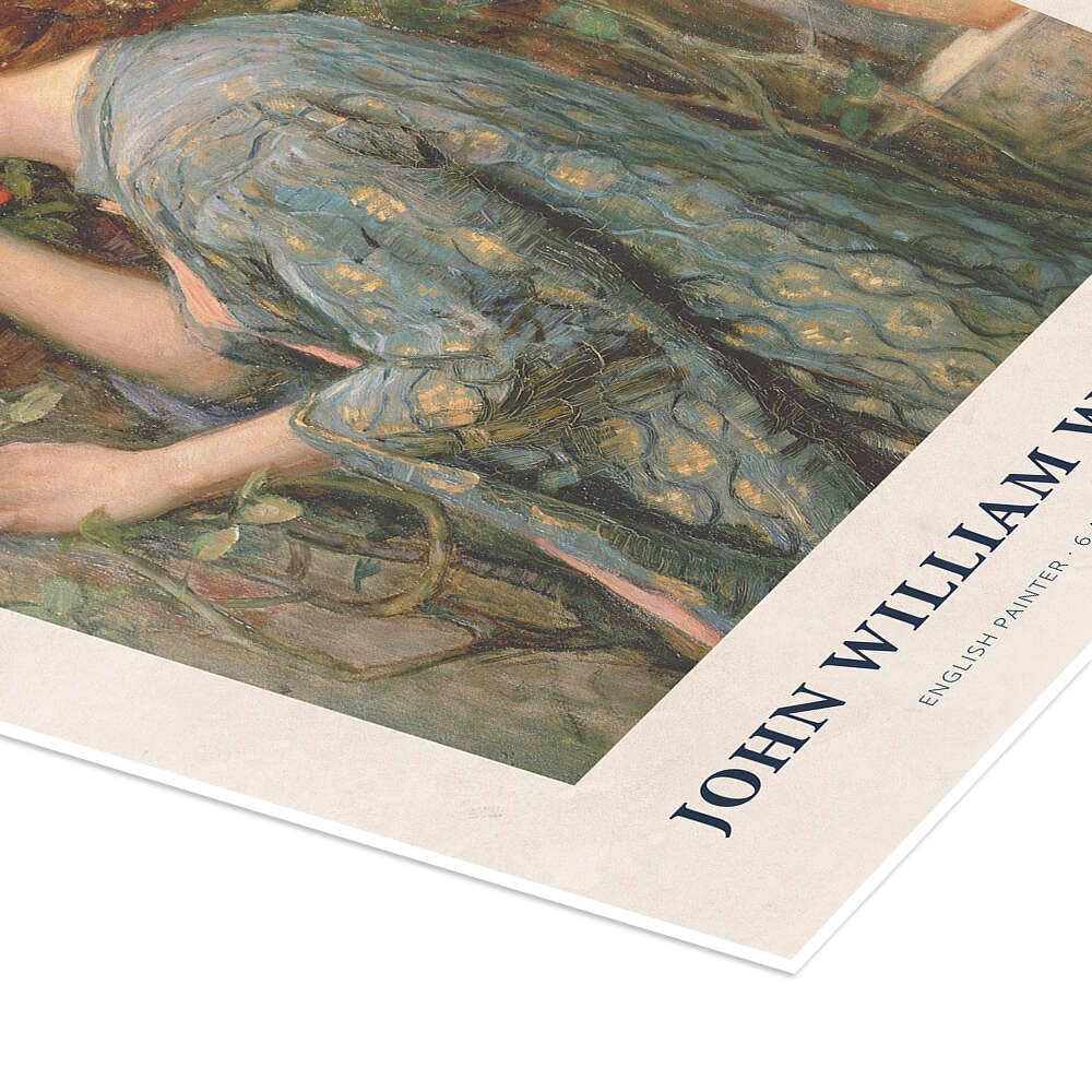 Posterlounge The Soul of the Rose, 1903 Poster | 90 x 130 cm di John William Waterhouse Quadri Decorazione per pareti