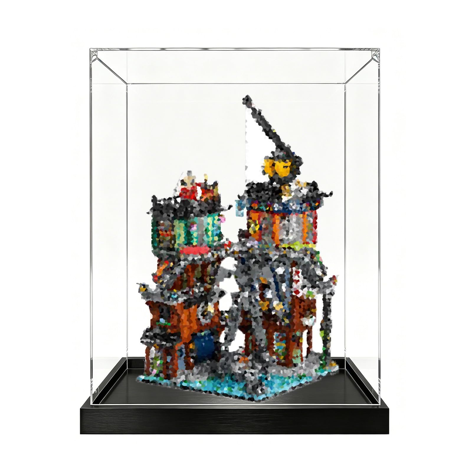Dustproof Clear Acrylic Display Case for Lego 71837 City Workshop ,Box Only (A 3mm)