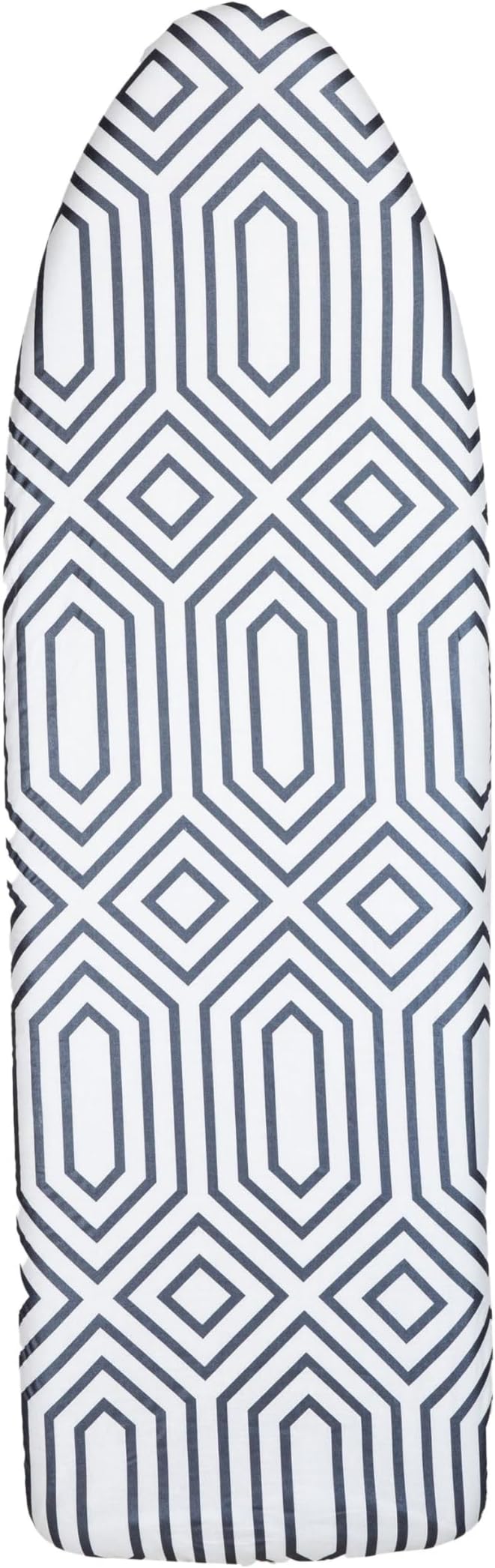 Simplify Ironing Board Cover | Scorch Resistant | Cotton | Thick Padding | Stretch Elastic Fit | Hook and Loop Fasteners | Cover ONLY | Graphite