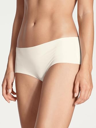 Calida Women's Natural Skin Low Cut Brief Panty, 24339, Star White, L