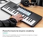 Novation Launchkey Mini 37 [MK4] — Portable 37 Mini-Key, USB, MIDI Keyboard Controller with DAW Integration. Chord Mode, Scale Mode, Drum Pads, and Arpeggiator. Includes Music Creation Software Bundle