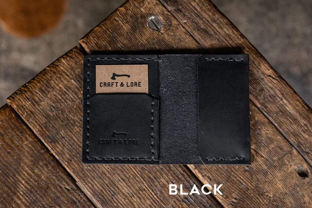 Insider Wallet, Leather Handmade Cash and Card Bifold USA Handmade Idaho
