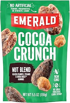Amazon.com : Emerald Nuts Chocolate Peanut Crunch Mixed Nuts (1
