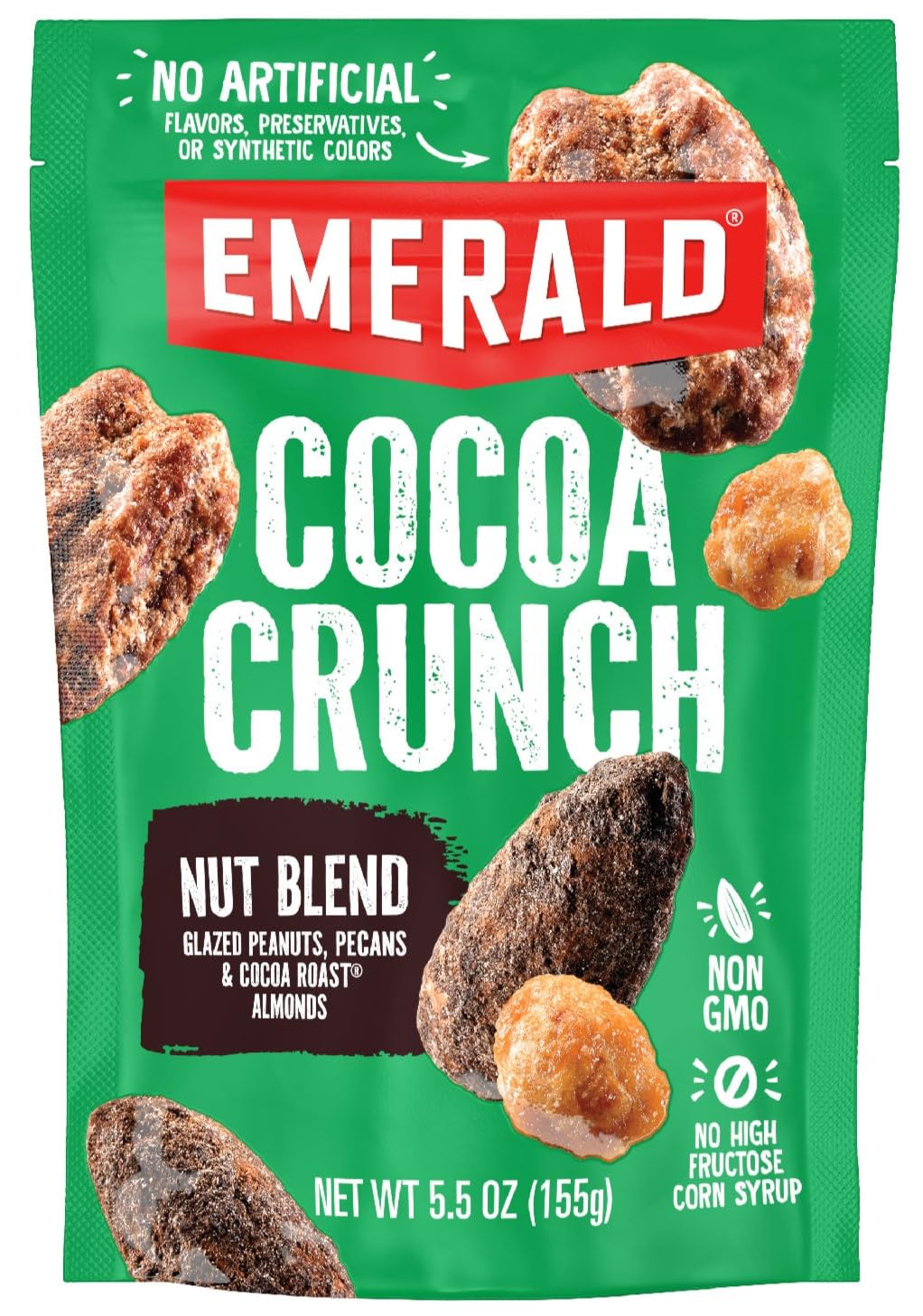 Amazon.com : Emerald Nuts Chocolate Peanut Crunch Mixed Nuts (1