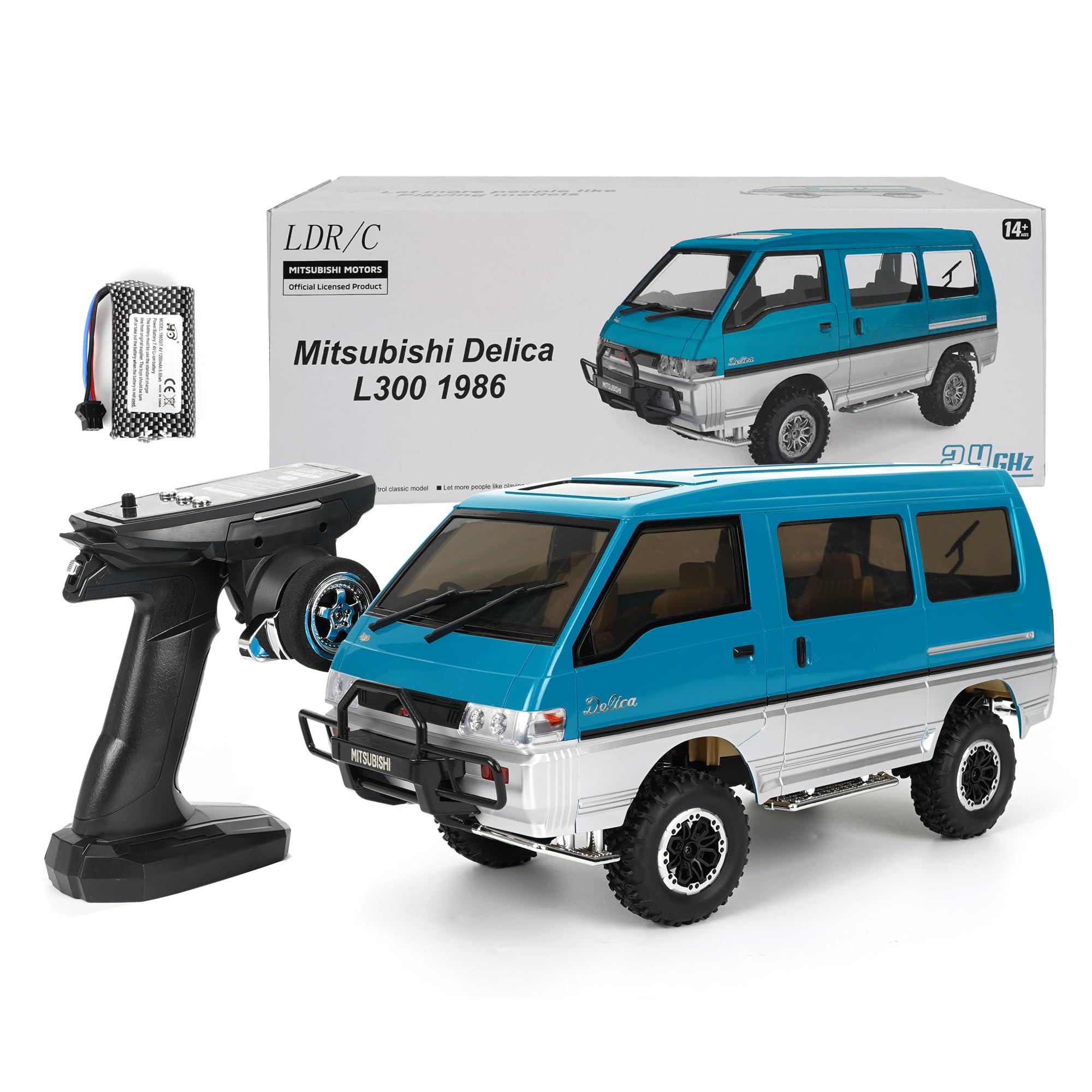 Amazon.co.jp: LDR/C 1296 DELICA 1:14オフロードクローラー ラジコン