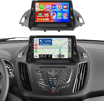 [DSP & EQ] 2+64G Car Radio for Ford Escape 2014-2019