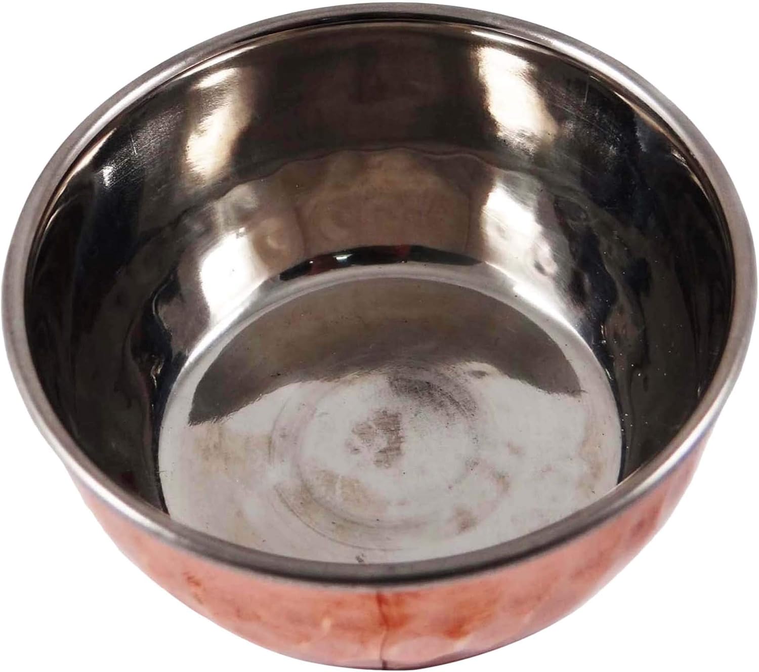 Copper Steel Handmade Katori Serving Bowls Dishes Dinner Plates Cooking Gifts