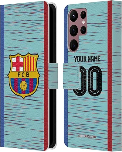 Miniatura 9 de Head Case Designs Officially Licensed Custom Customized Personalized FC Barcelona Home 202324 Kit Leather Book Wallet Case Cover Compatible with
