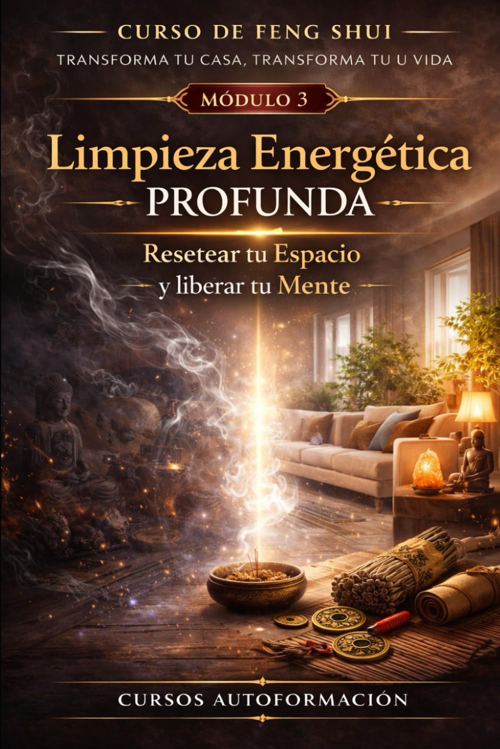 Curso de Feng Shui: transforma tu casa, transforma tu vida: MÓDULO 3: Limpieza energética profunda — Resetear tu espacio y liberar tu mente