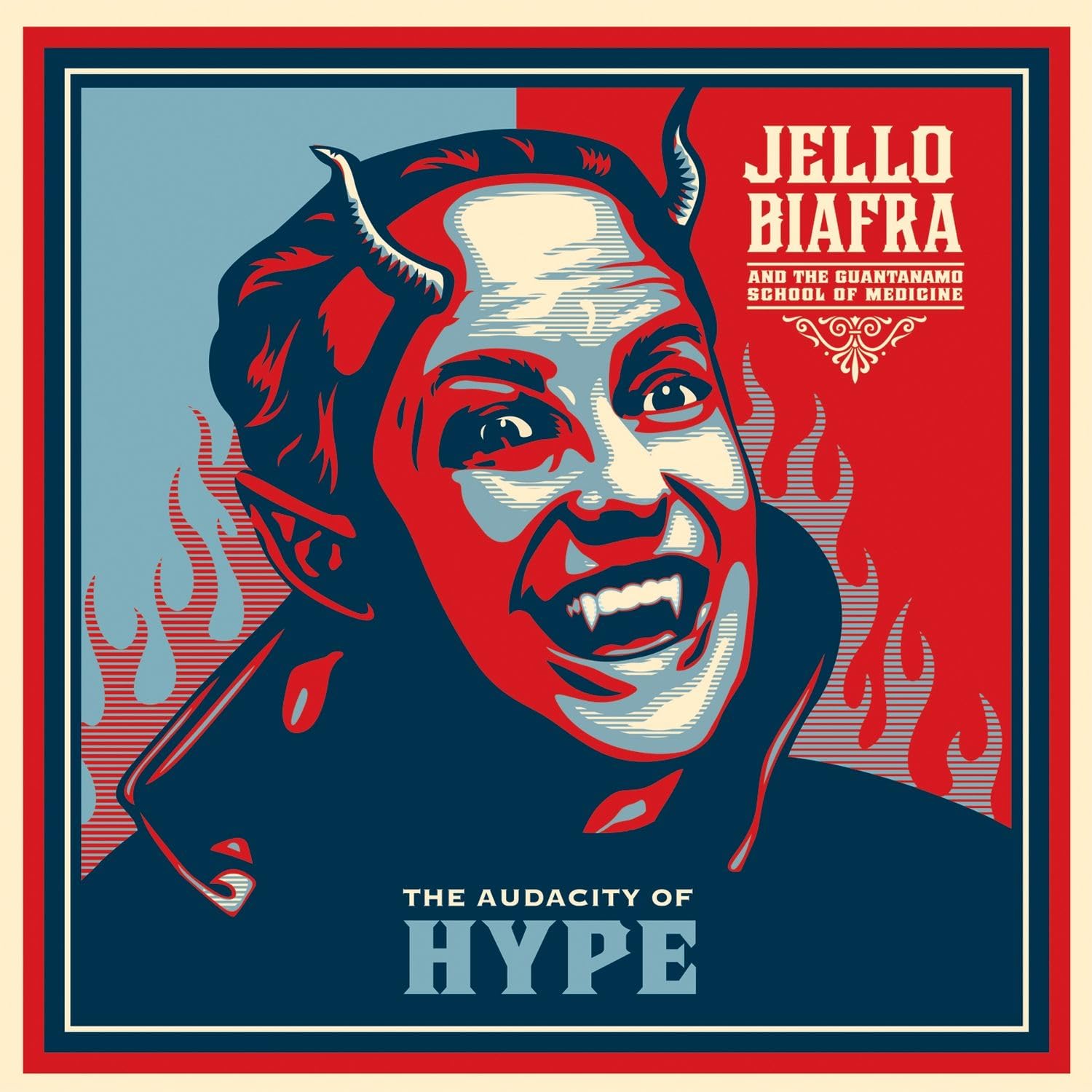 Jello Biafra and the Guantanamo School of Medicine Audacity of Hype LP Vinyl NEW