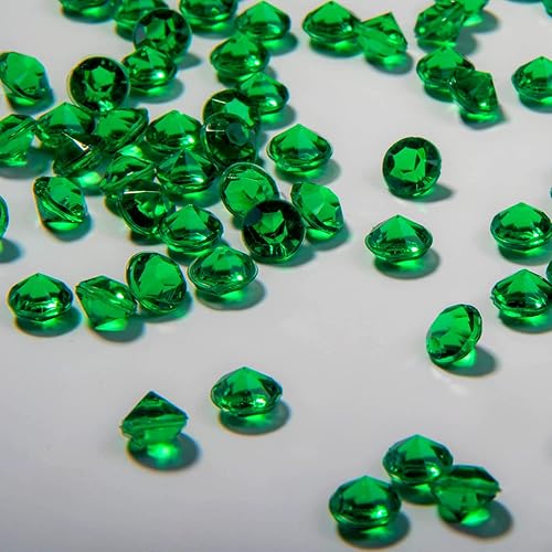 Miniatura 6 de Rellenos de jarrón acrílico, 8000 piezas de diamantes falsos de 0.157 pulgadas, piedras preciosas dispersas para mesa, bodas, espectáculos de novia,