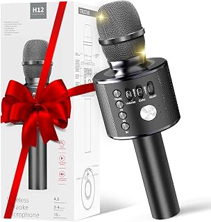 ~2021 Upgrade~ Wireless Bluetooth Karaoke Microphone  4 in 1 Portable Handheld K - Compare price