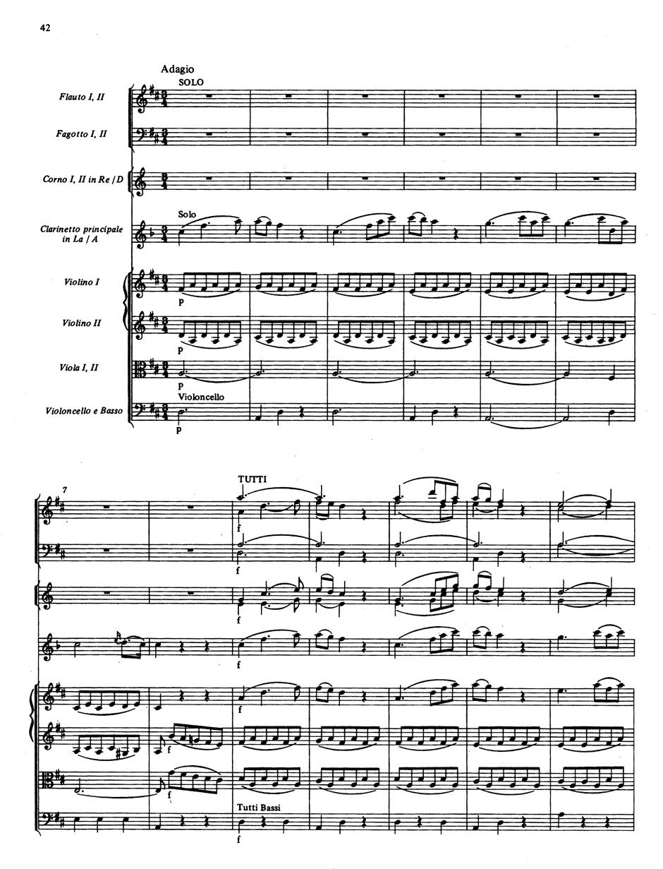 Concerto for Clarinet in A major K.622 (Study Score)      Sheet music – January 1, 1990