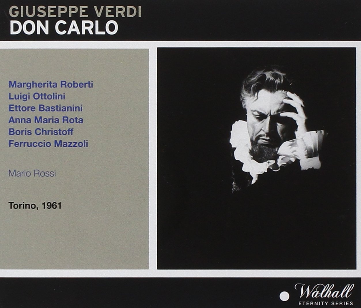 Don Carlo Auditorium della RAI, Torino 24/4/1961