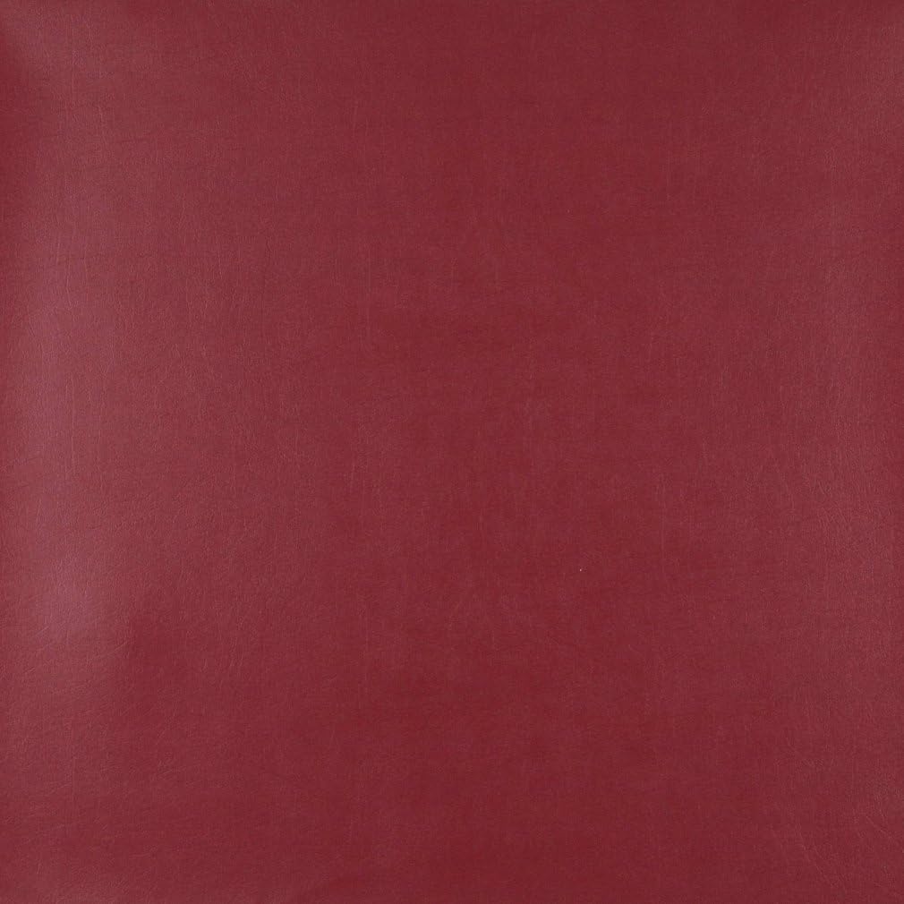 Discounted Designer Fabrics Red Wine Residential Commercial Marine and Automotive Upholstery Vinyl by The Yard - SKU: Carney Wine