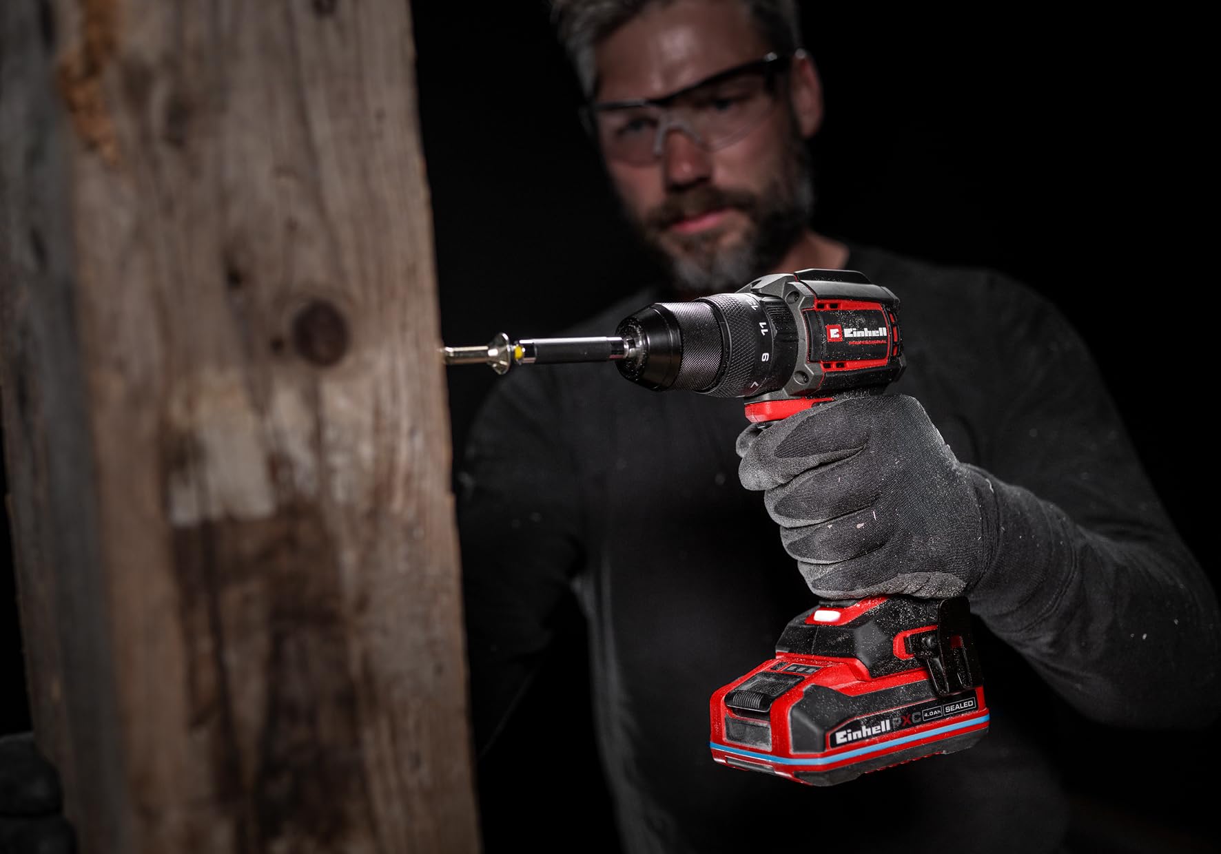 Einhell Professional Akku-Schlagbohrschrauber TP-CD 18/50-C Li-i BL (2x3Ah)