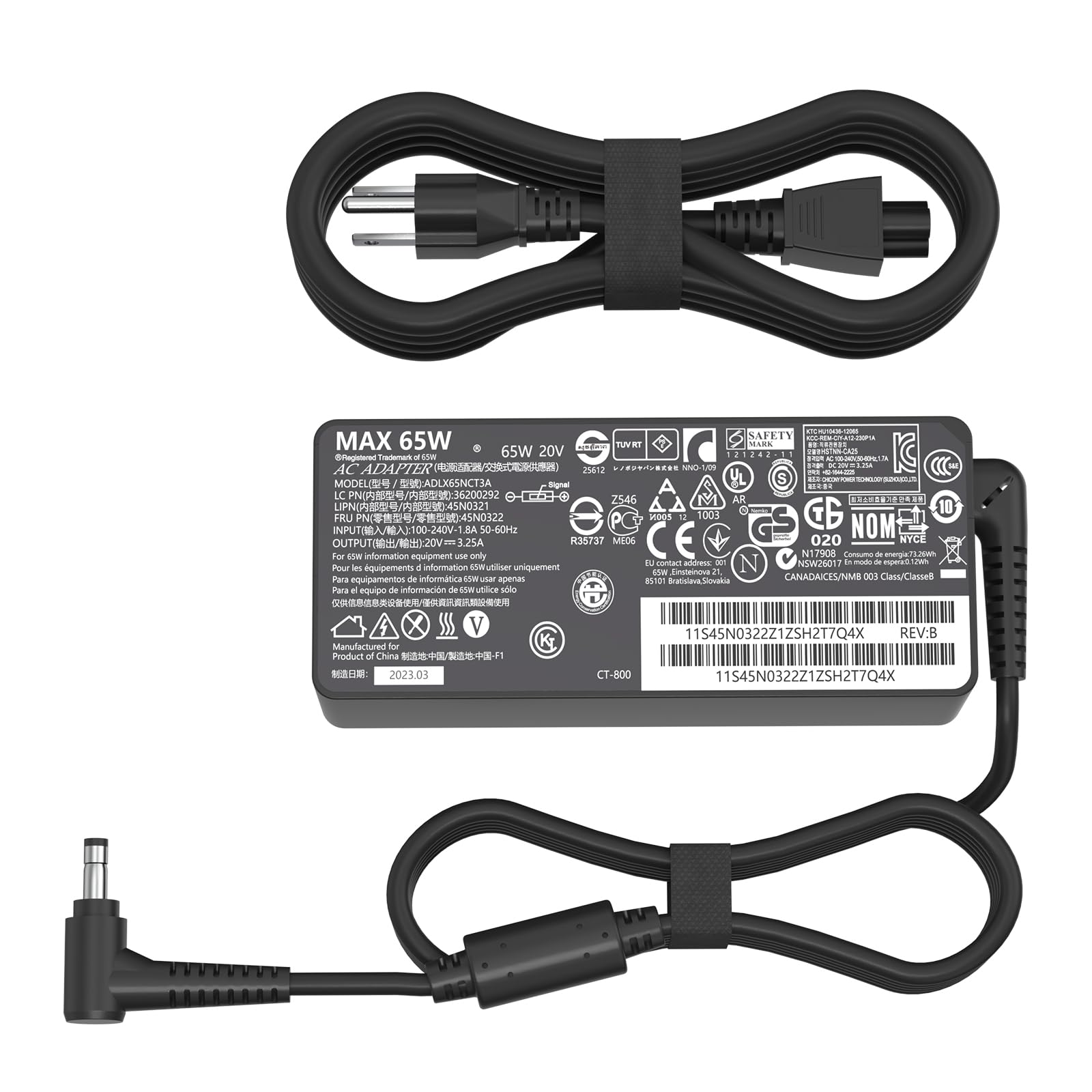 Speott 65W Lenovo Laptop Charger