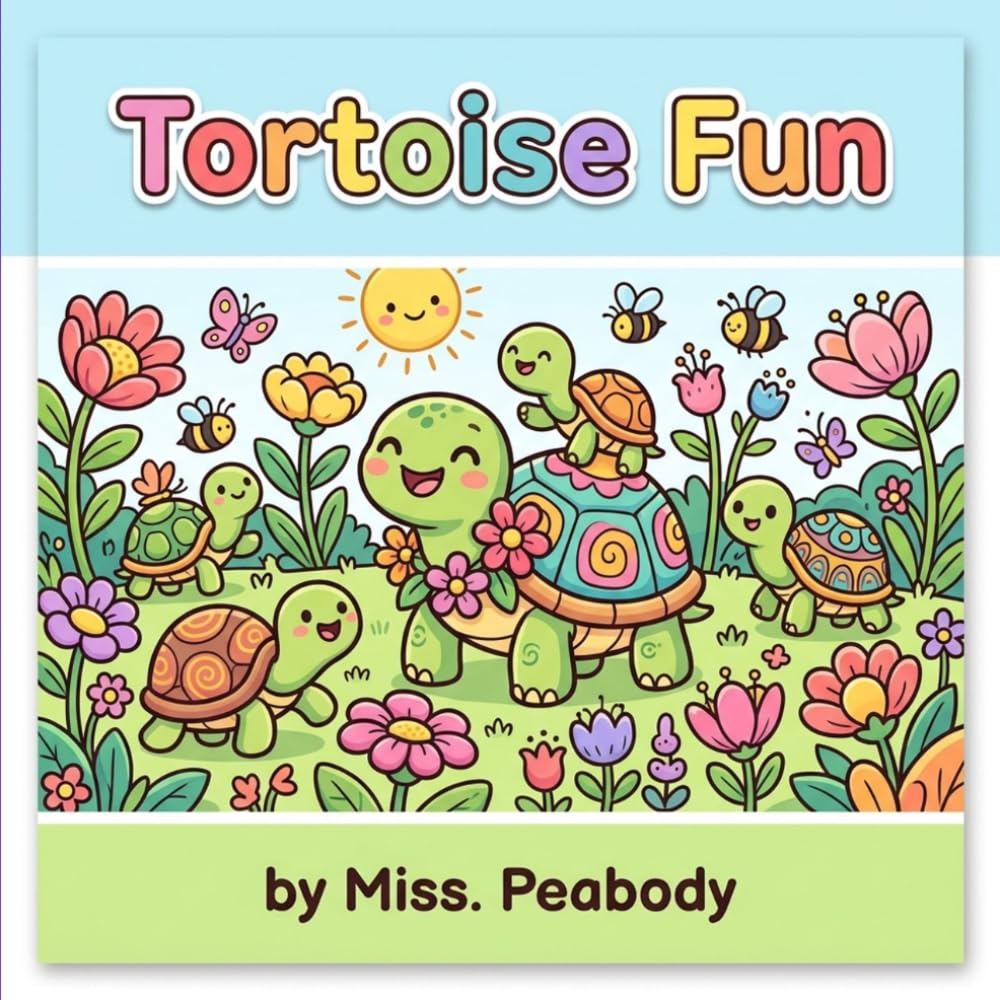 Tortoise Colorring Adventure Fun: Shell-ebrate Coloring with tortoises