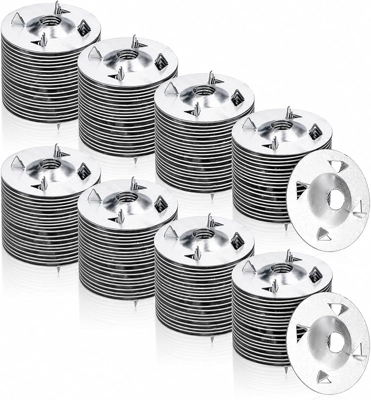 220 Pcs Foam Board Fasteners Washers, Washers for Installation of Foam Board Panels, 1-1/8 Inch Galvanized Steel Metal Washer for Fixing Fastening Installation