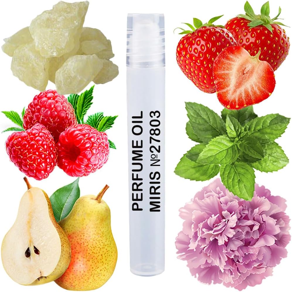 MIRIS No. 27803, Inspired by Mon Paris, Long-Lasting Perfume Oil for Women Roll-On, Rollerball 0.34 Fl Oz / 10 ml