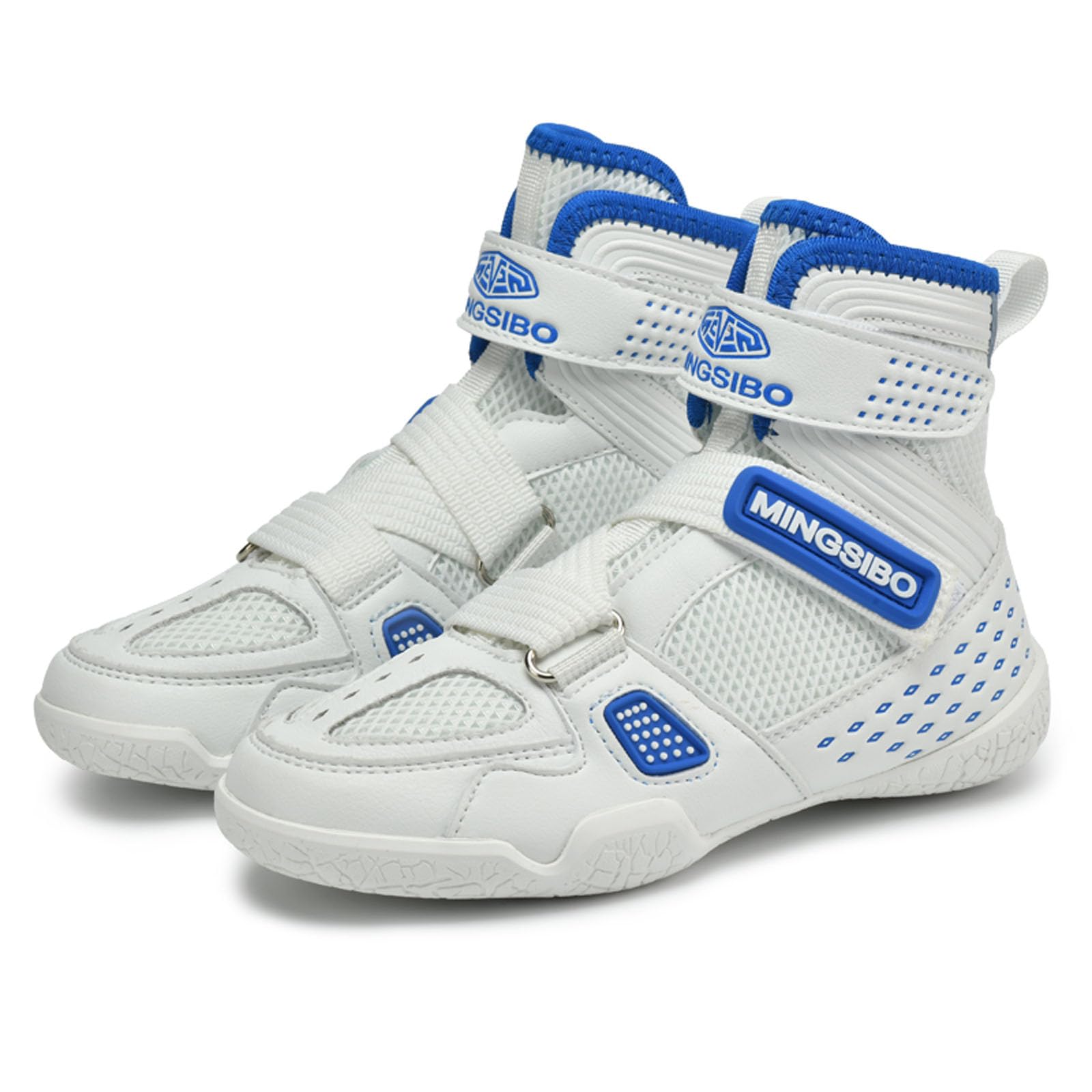 Zapatos de Boxeo y Lucha Libre para Niños, Botas de Entrenamiento Transpirables