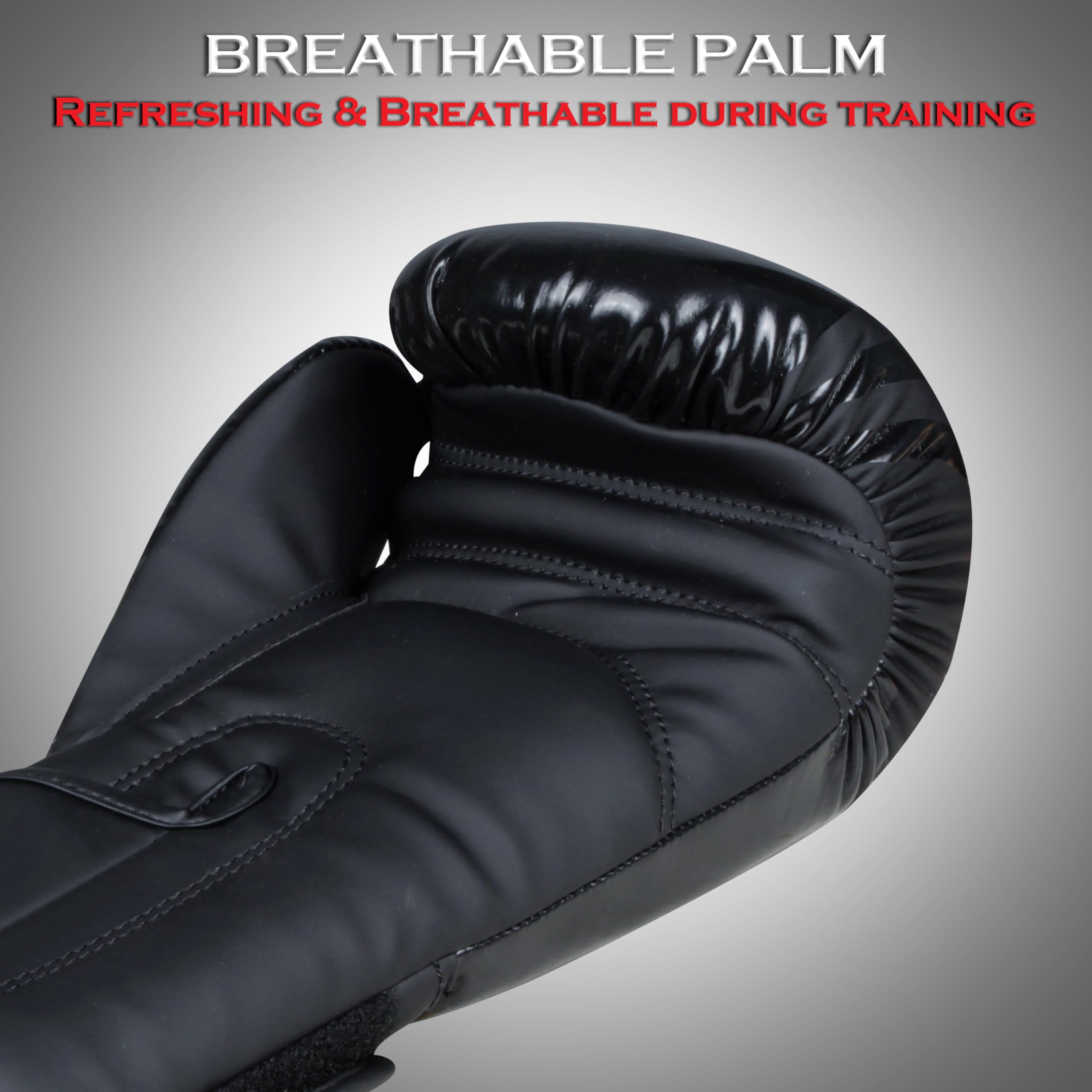 Right Punch Leather Boxing Gloves and shin Pads for Men & Women