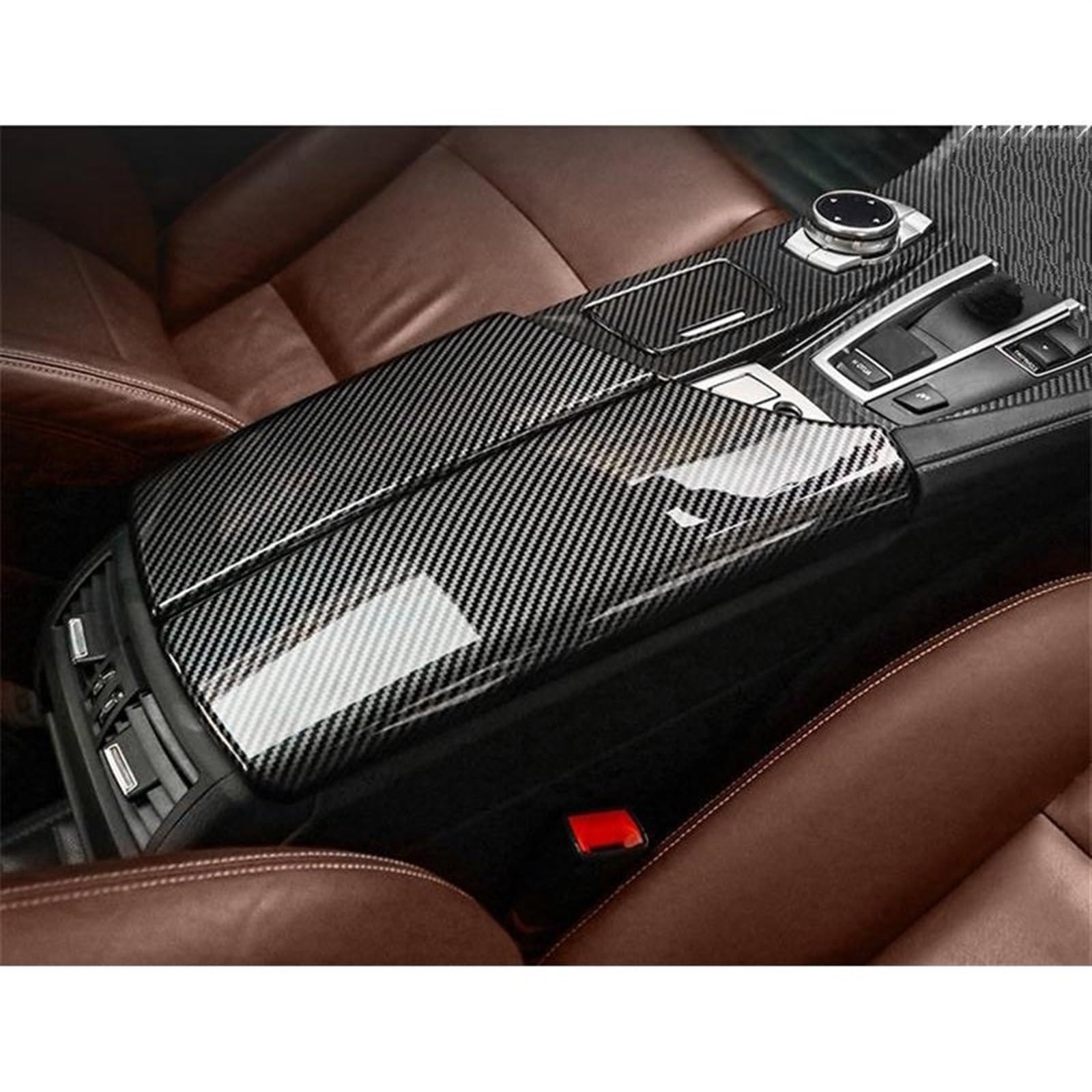 Mittelkonsolen-Organizer für Autos Für BMW 5 Series F10 F18 2011-2017 RHD Auto Armlehne Box Panel Abdeckung Trim Center Konsole Dekoration Aufkleber
