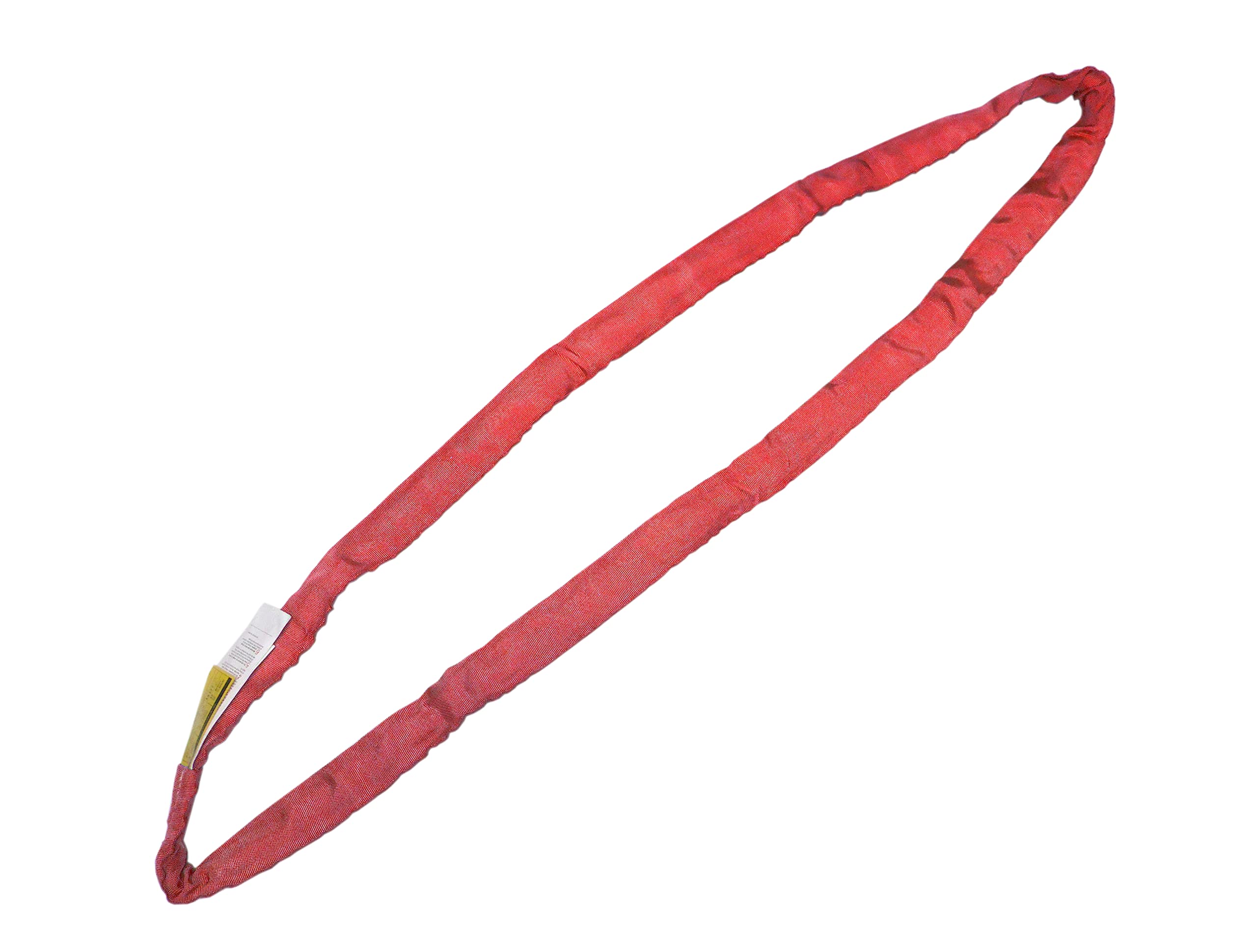 Polyester Endless Round Sling ENR 4 FT Red | Rim Sling Lifting Towing & Recovery Strap | 26,400 lbs.