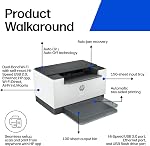 HP LaserJet M209dw Compact Monochrome Printer with Automatic Duplex Printing | 6GW62F Grey