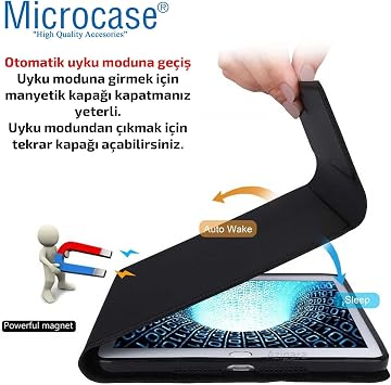 Microcase Honor Pad X9 11.5 inch Tablet Stand Case with Bluetooth Keyboard - BKK4