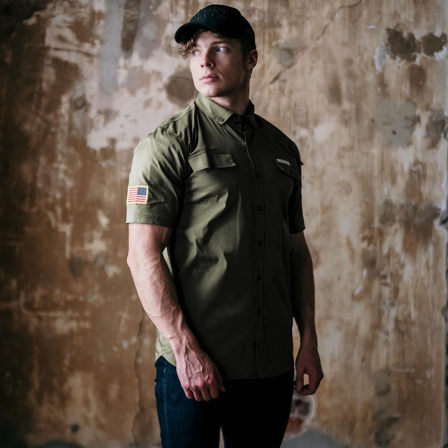 Grunt Style Men's Garage Button Down