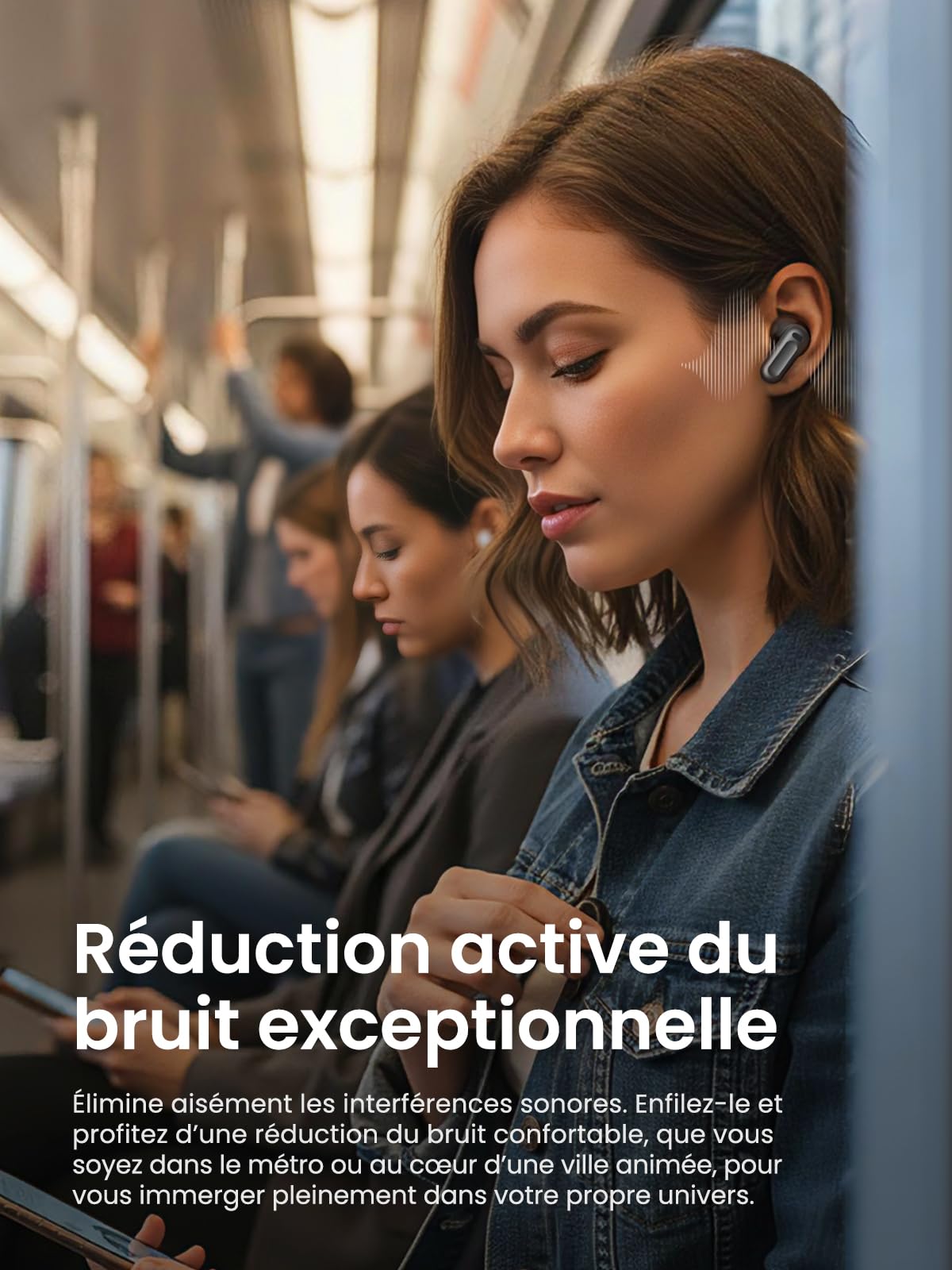 Écouteurs NE20 Traducteur Instantané Bluetooth 6.0 avec écran Tactile LCD, 6 Modes et 135 Langues