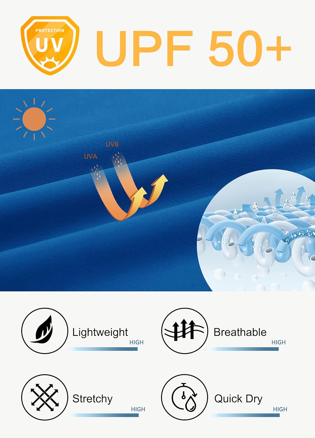 JWM Men's Stretch Golf Joggers Pants with Belt Loops - 29" 34" Slim Fit Tapered Casual Business Travel Dress Work Sweatpants - Image 4