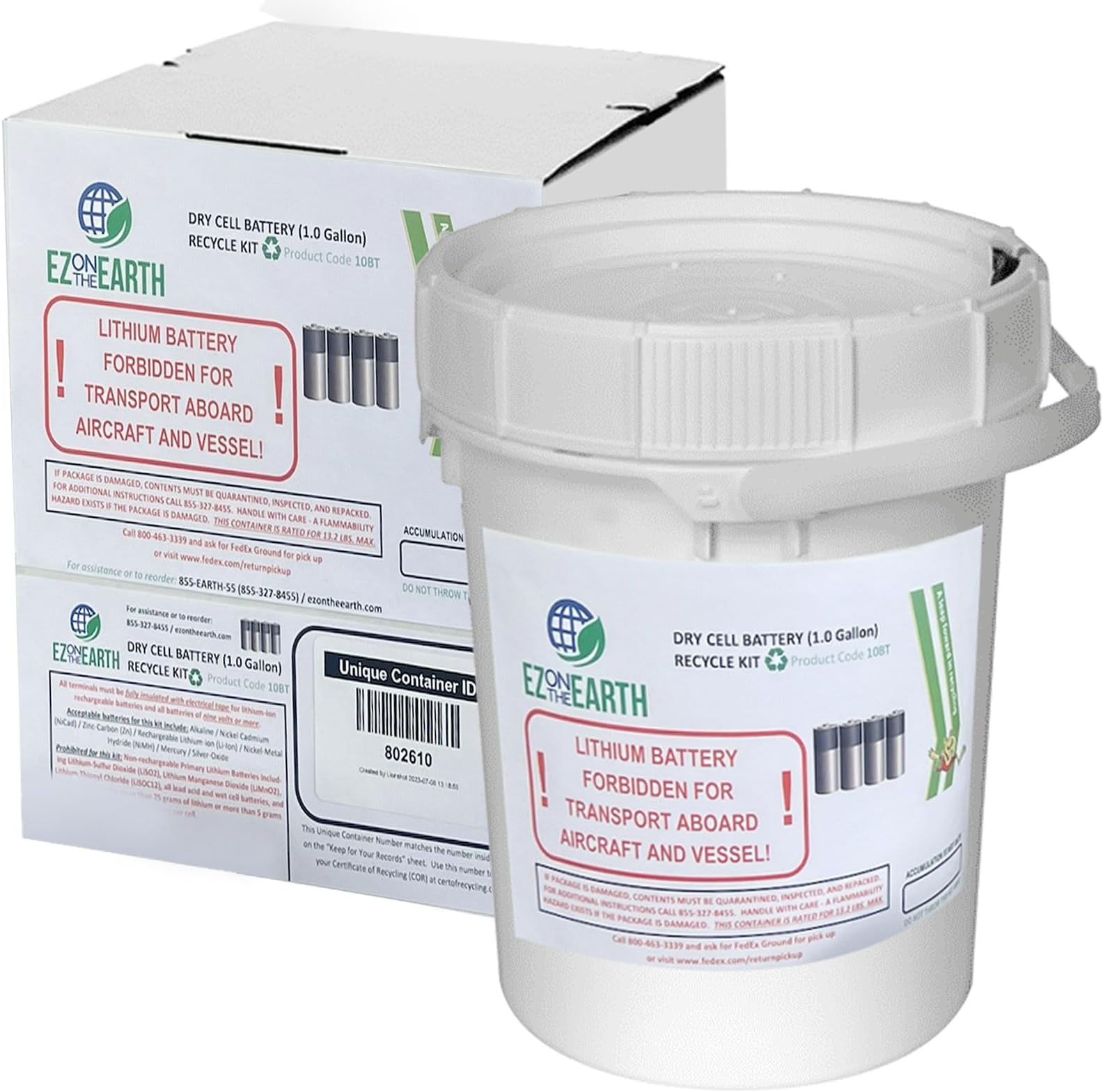 doraiserubatteri-risaikurukitto 1.0 Gallon