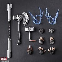 Vista 2 de Square Enix Marvel Universe Thor Variant Bring Arts Figura de acción, multicolor
