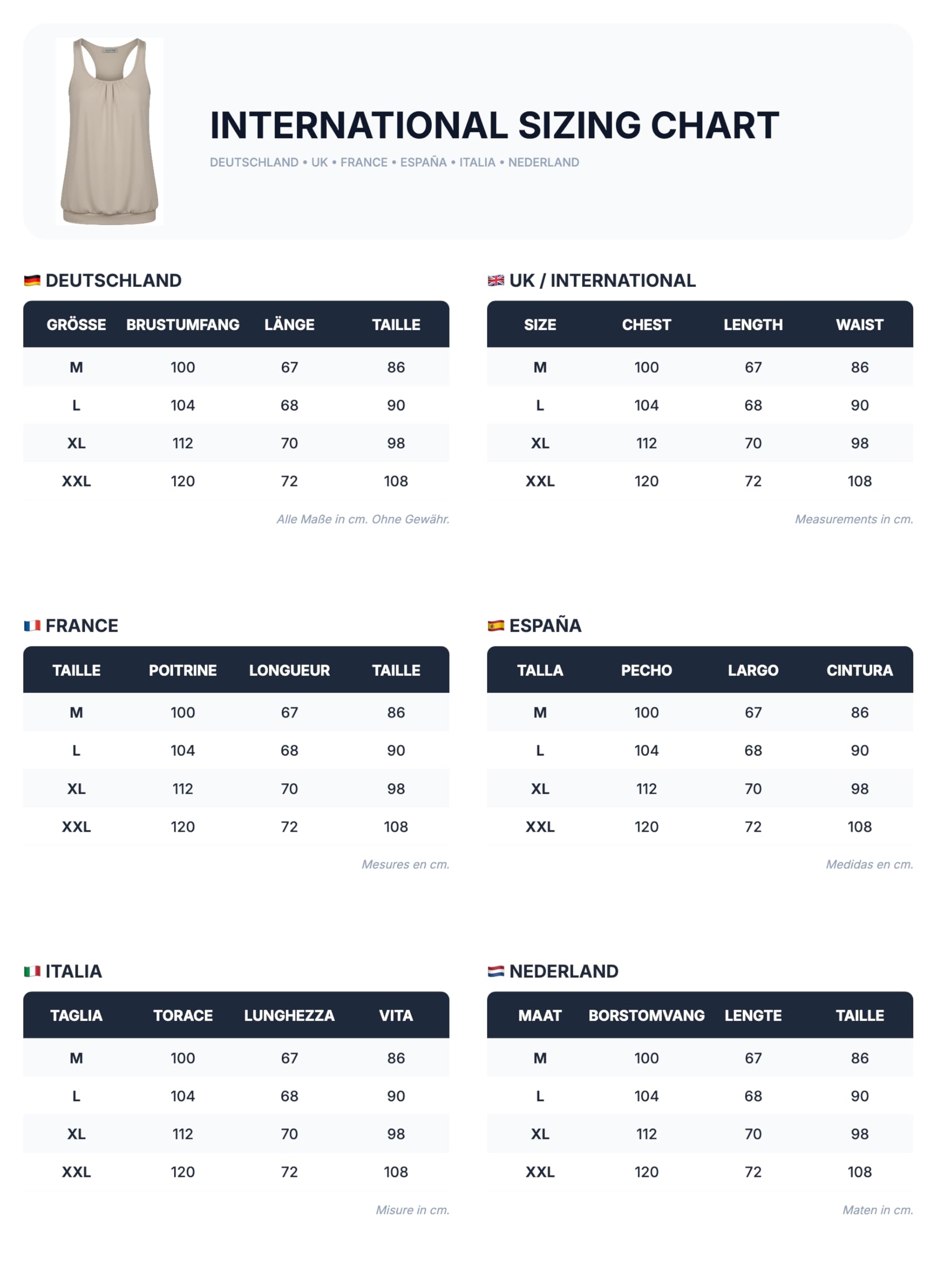 Van Der Rich ® - Camiseta de Tirantes Espalda Nadadora Escote Plisado - Mujer - 5