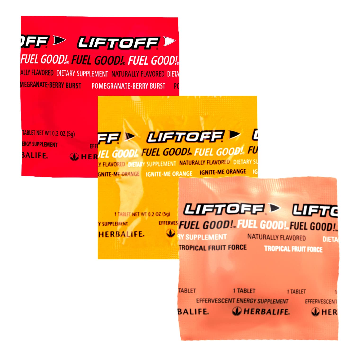 HERBALIFE LIFTOFF Energy Tablets Combo PomegranateBerry