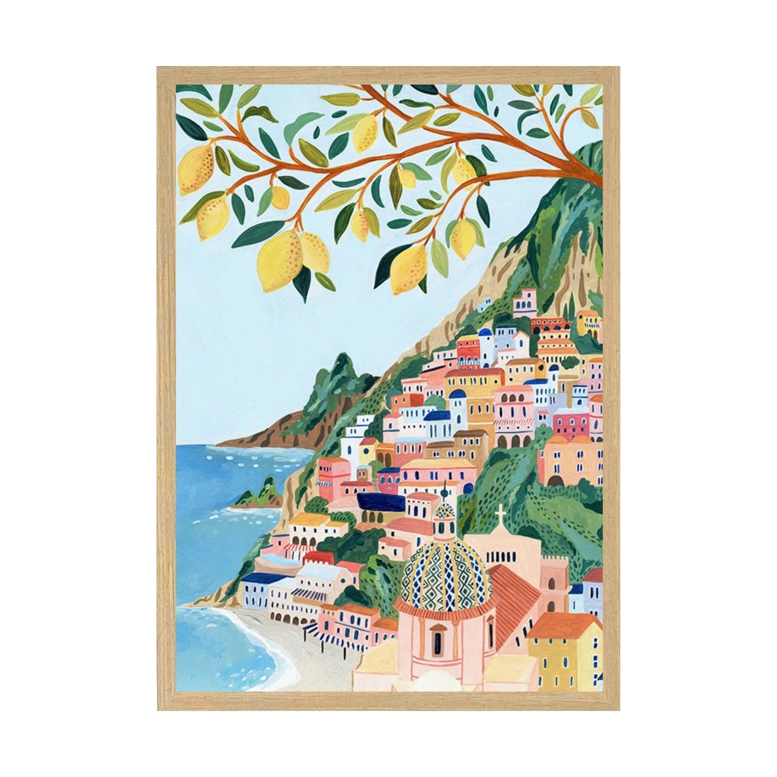 Amazon.co.jp: サラデママ イタリア アマルフィ 海岸 風景