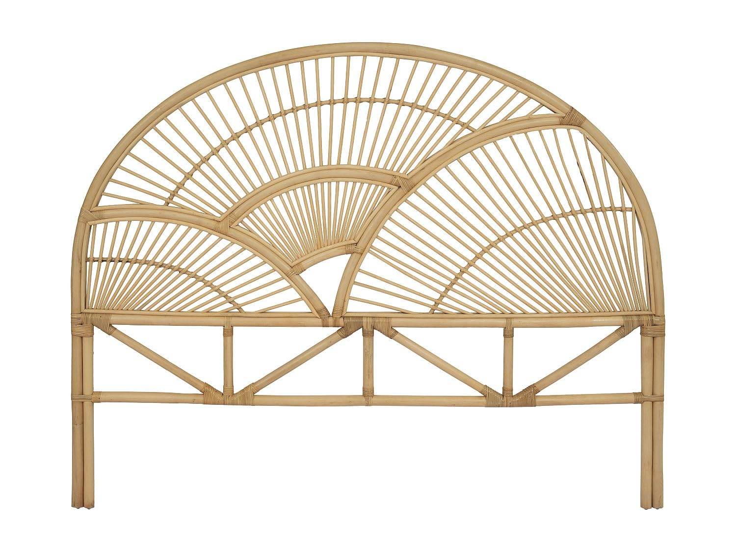 Vente-unique - Tête de lit 160 cm - Rotin - Naturel - EFELA