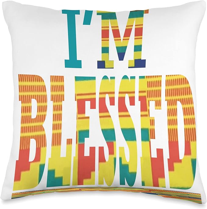 blessed throw pillow