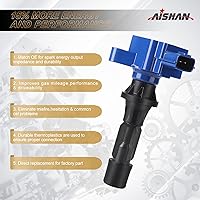 Vista 3 de Juego de 4 bobinas de encendido compatibles con Mazda 3 2006-2013, para Mazda 6 2006-2013, CX-7 2007-2012, MX-5 Miata 2006-2015 Reemplazar UF540